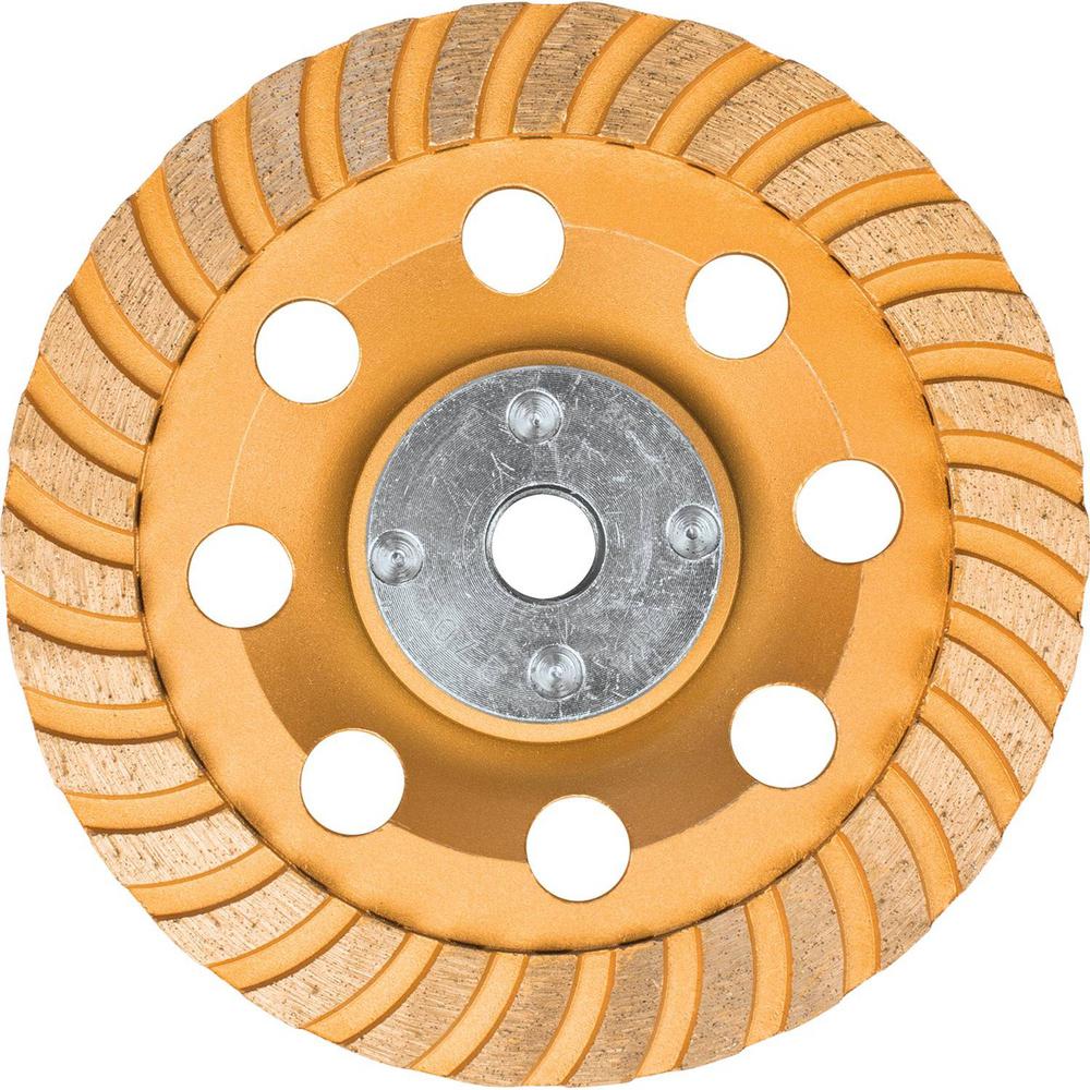 -- excellent balance medium 5" Disco turbo diamond cup wheel/wheels aggressive 