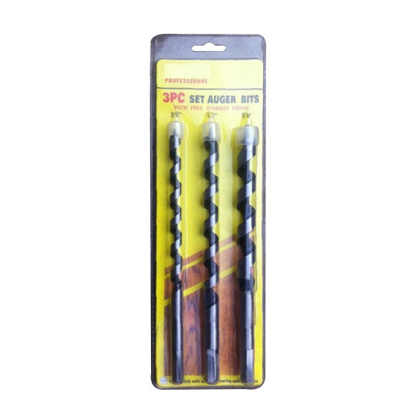 3pcs wood auger drill bit set (M43031)