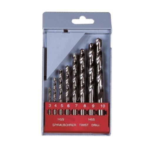 8PCS hss twist drill set